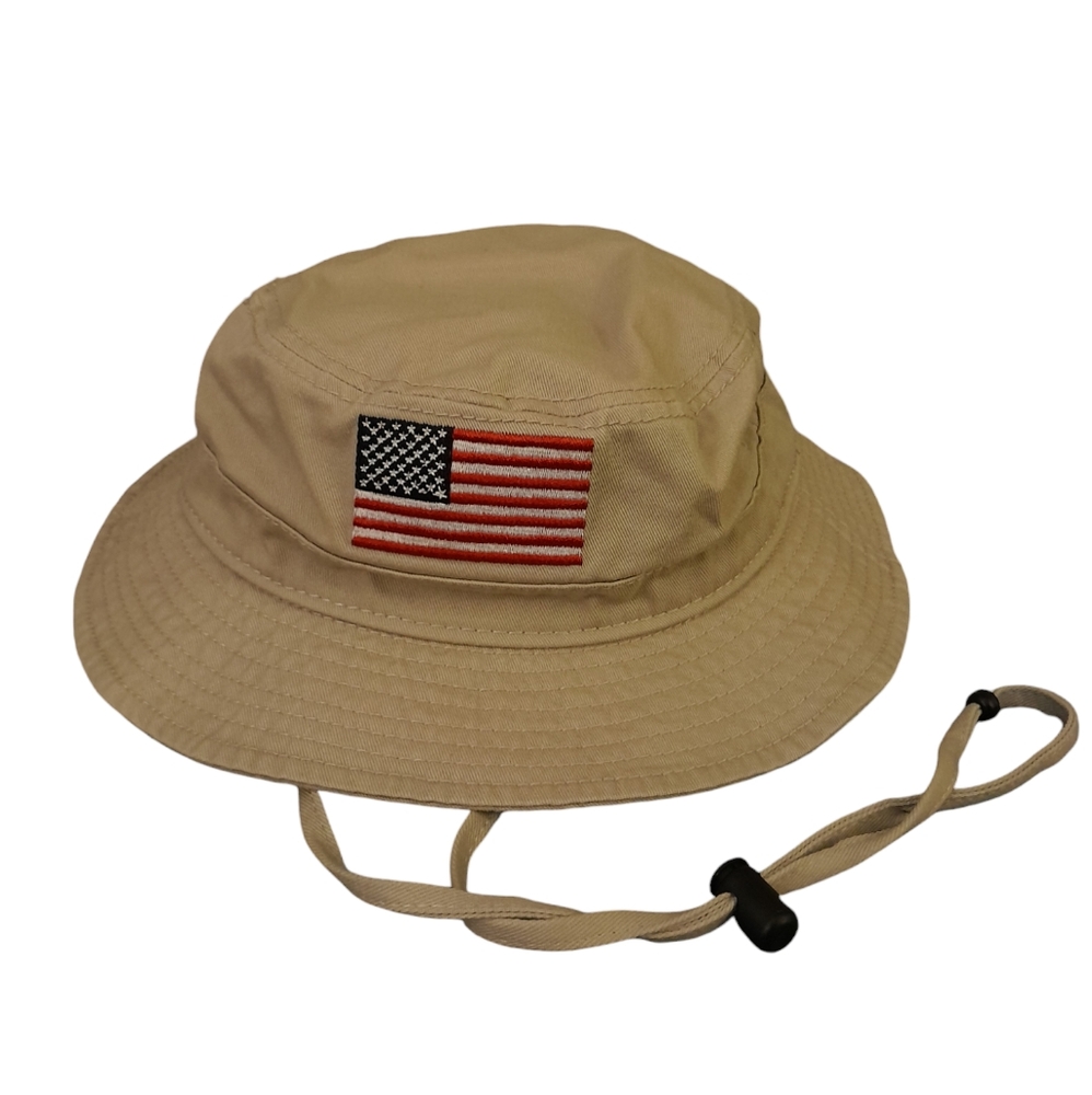 American Flag Men's Sun Hat